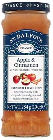 [7061] St Dalfour Jam - Apple and Cinnamon X 6 X 284g
