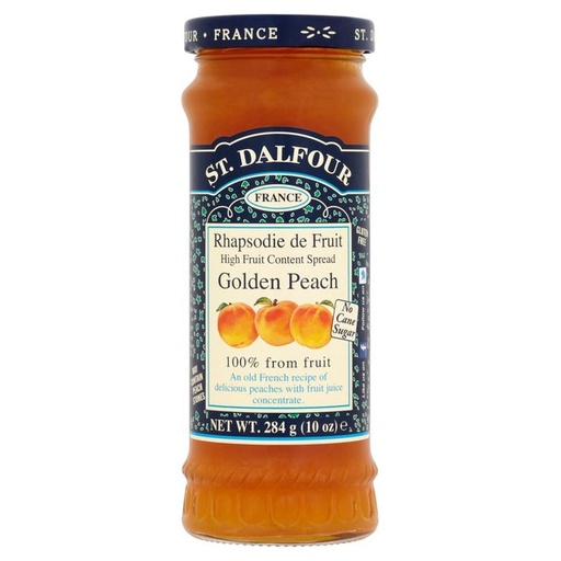 [8438] [15% OFF] St Dalfour Jam - Peach X 6 X 284g