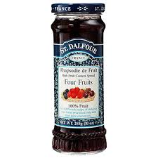 [8481] St Dalfour Jam - Four Fruits X 6 X 284g