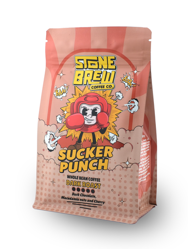 [13699] [15% OFF] Stonebrew Coffee Co Coffee - WHOLEBEAN Sucker Punch X 6 X 200g