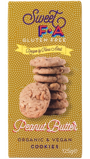 [13531] Sweet FA Gluten Free Cookies - Peanut Butter 125g