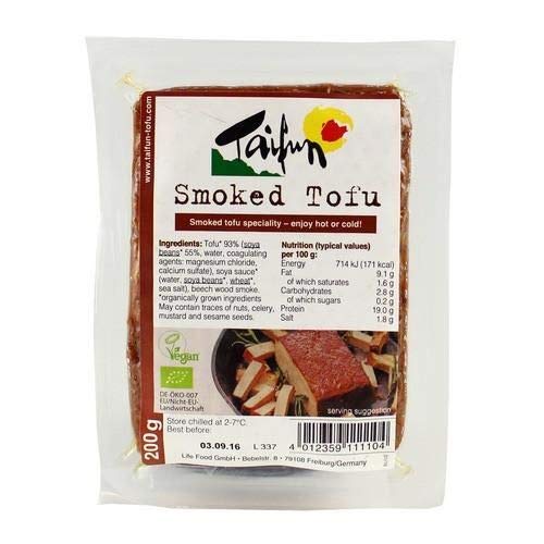 [4834] Taifun Organic Tofu Block - Smoked 200g