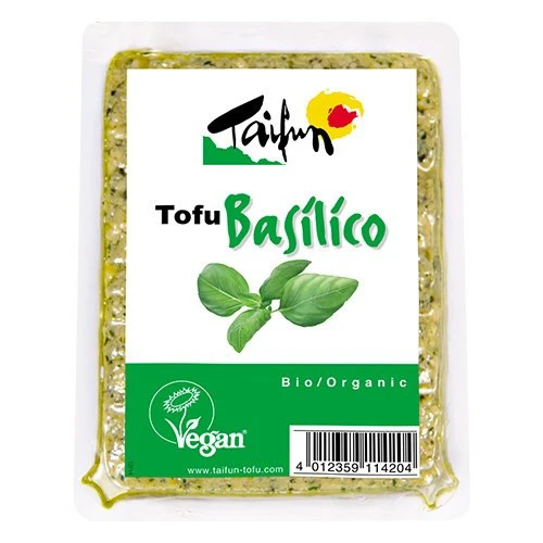 [4838] Taifun Organic Tofu Block - Basilico 200g