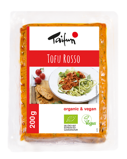 [4899] Taifun Organic Tofu Block - Rosso 200g