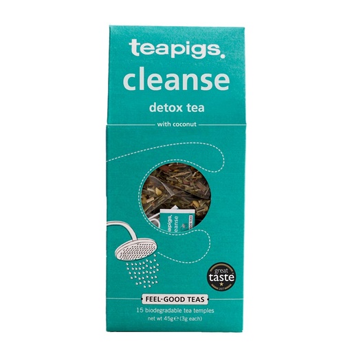 [14058] [15% OFF] Teapigs Tea - Detox Cleanse X 6 X 15pc