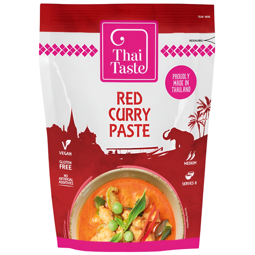 [12531] Thai Taste Curry Paste - Red X 8 X 200g