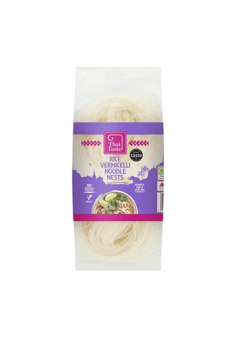 [12532] Thai Taste Noodles - Rice Vermicelli Nest X 8 X 200g