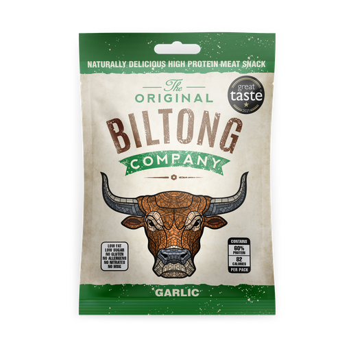[10273] The Original Biltong Co - Garlic X 12 X 30g