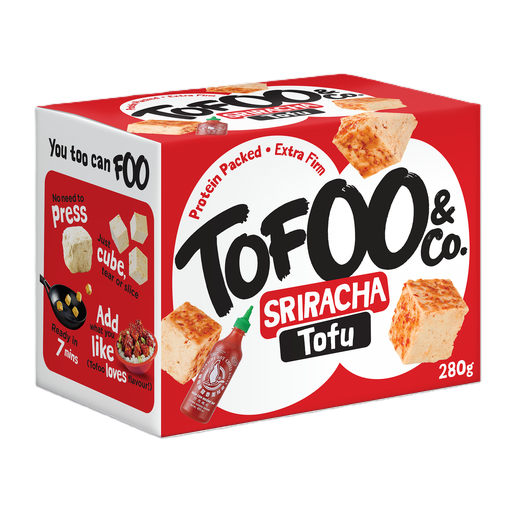 [11052] The Tofoo Co Tofu - Sriracha 280g
