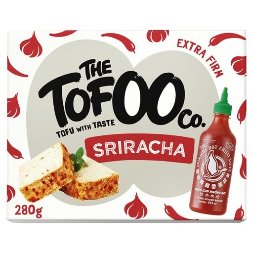 [11052] The Tofoo Co Tofu - Sriracha 280g