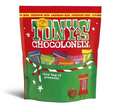 [12389] [PRE ORDER] Tonys Chocolonely Chocolate XMAS - Pouch 126g
