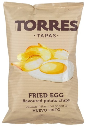 [11802] Torres Crisps - LARGE Fried egg X 15 X 125g