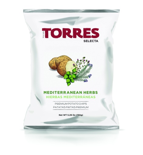 [11804] Torres Crisps - LARGE Mediterranean Herbs X 15 X 150g