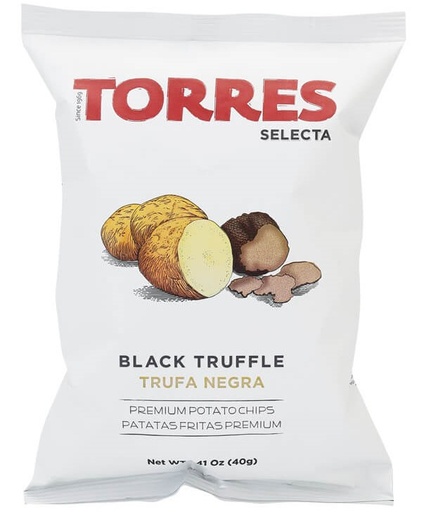 [12113] Torres Crisps - SMALL Black Truffle Potato X 20 X 40g
