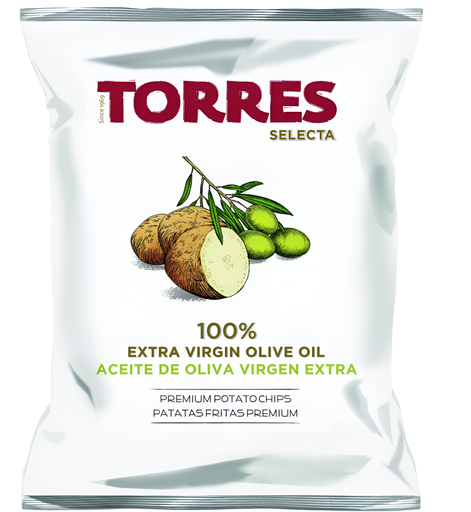 [12116] Torres Crisps - SMALL XV Olive Oil X 20 X 40g