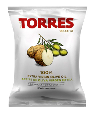 [9509] Torres Crisps - LARGE XV Olive Oil X 15 X 125g
