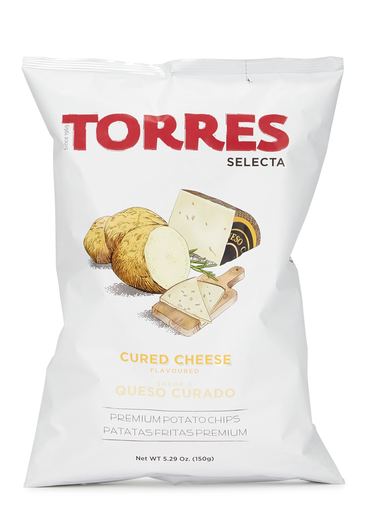 [9513] Torres Crisps - LARGE Cured Cheese X 15 X 150g