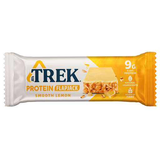 [11647] Trek Flapjack Bar - Smooth Lemon X 16 X 50g