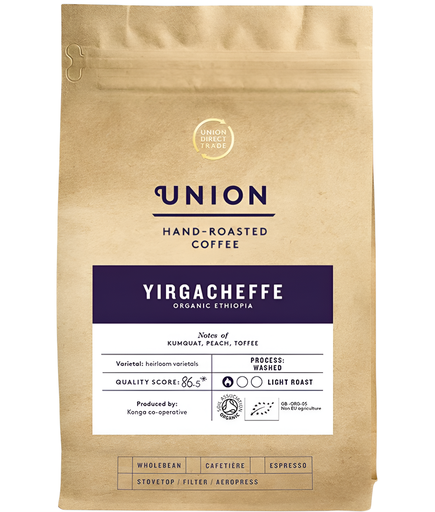 [5311] Union Coffee - GROUND Yirgacheffe Ethiopia Organic X 6 X 200g