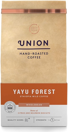 [5317] [20% OFF] Union Coffee - WHOLEBEAN Yayu Forest X 6 X 200g