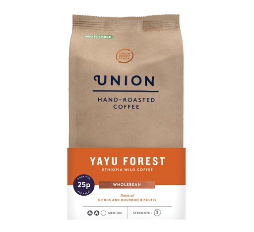 [5317] Union Coffee - WHOLEBEAN Yayu Forest X 6 X 200g
