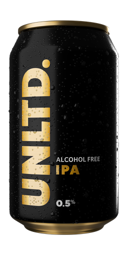 [13114] UNLTD Non Alcoholic Beer - CAN IPA 0.5% ABV X 12 X 330ml