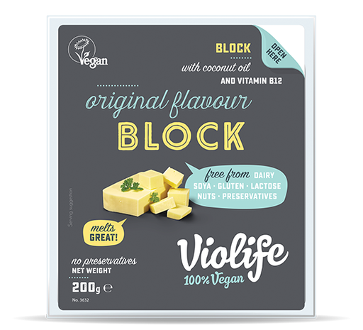 [5154] [30% OFF] Violife Vegan Cheese - Original Block 200g