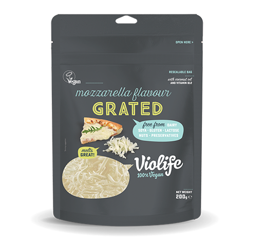 [5168] [30% OFF] Violife Vegan Cheese - Mozzarella flavour Grated 200g