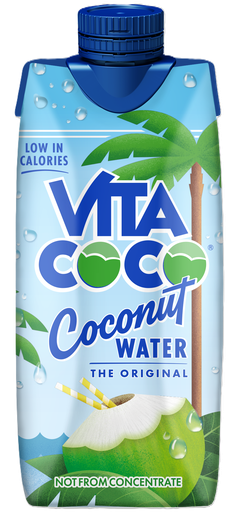 [12708] [25% OFF] Vita Coco Coconut Water - SMALL Original X 12 X 330ml