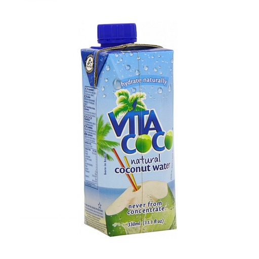 [12708] [25% OFF] Vita Coco Coconut Water - SMALL Original X 12 X 330ml