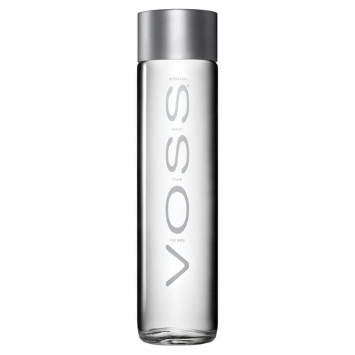 [9180] Voss Artesian Water Glass - Still X 24 X 375ml