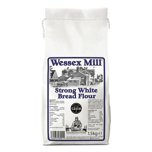 [13994] Wessex Mill Flour - Strong White Bread X 5 X 1.5kg