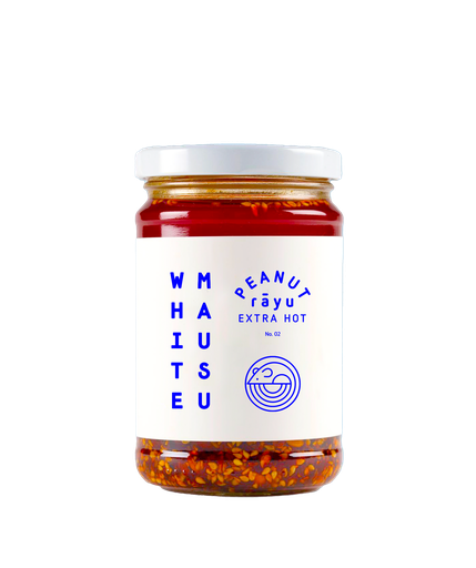 [11631] White Mausu - Extra Hot Peanut Rayu X 6 X 240g