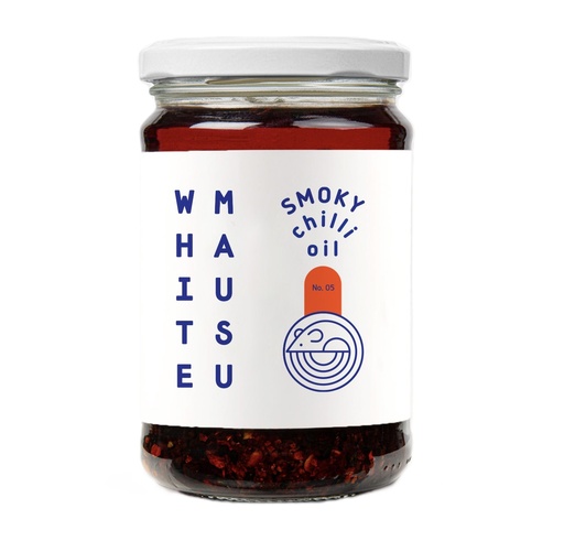 [11633] [PRODUCTION ISSUE] [15% OFF] White Mausu - Smoky Chilli Oil X 6 X 240g