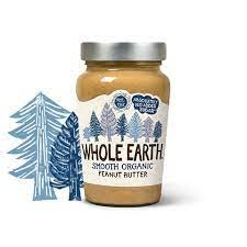 [9209] Whole Earth Peanut Butter - Organic Smooth X 6 X 340g