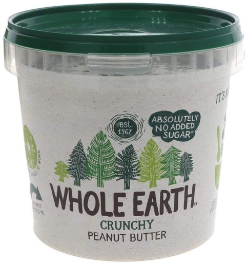 [9309] Whole Earth Peanut Butter - Original Crunchy X 2 X 1kg