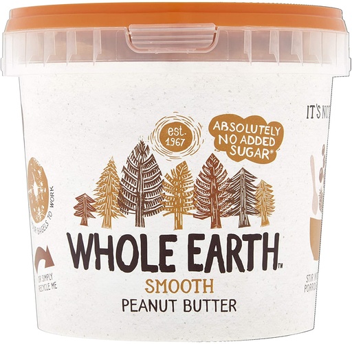 [9310] Whole Earth Peanut Butter - Original Smooth X 2 X 1kg