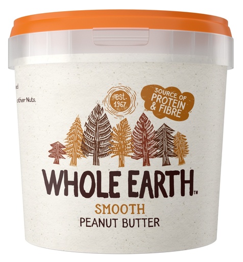 [9310] Whole Earth Peanut Butter - Original Smooth X 2 X 1kg