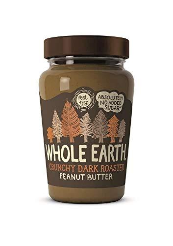 [9586] Whole Earth Peanut Butter - Dark Roasted Crunchy X 6 X 340g