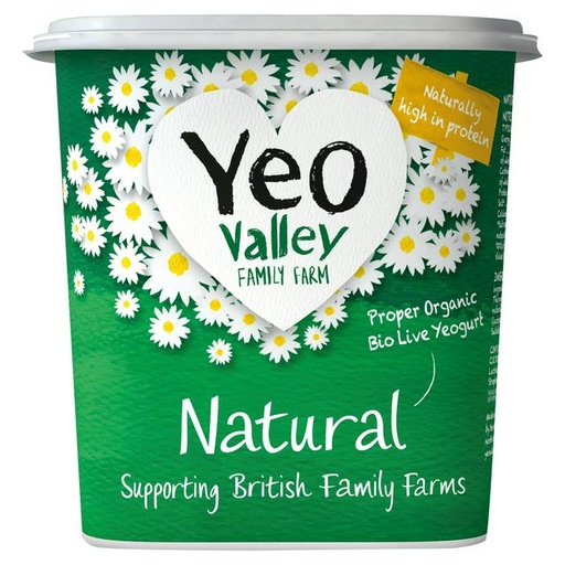 [8324] Yeo Valley Organic Natural Yoghurt - Natural 950g