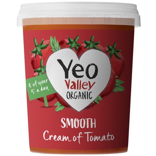 [11561] Yeo Valley Organic Soup - Smooth Cream of Tomato 400g