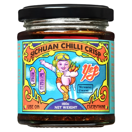 [13789] Yep Kitchen Chilli Crisp - Sichuan X 6 X 160g
