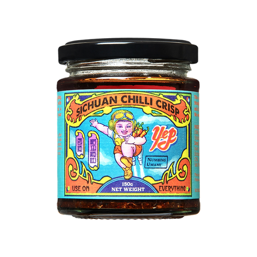 [13789] Yep Kitchen Chilli Oil - Sichuan Crisp X 6 X 160g