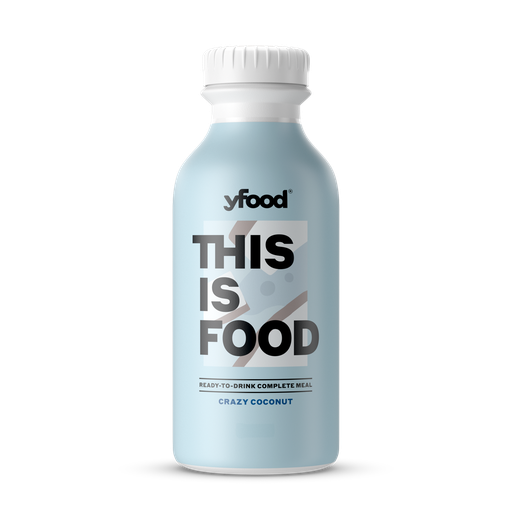 [11899] Yfood Meal Replacement Shake - Crazy Coconut X 6 X 500ml