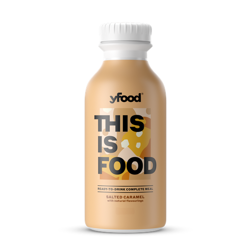 [11900] Yfood Meal Replacement Shake - Salted Caramel X 6 X 500ml