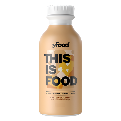 [11900] Yfood Meal Replacement Shake - Salted Caramel X 6 X 500ml