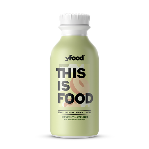 [11901] Yfood Meal Replacement Shake - Heavenly Hazelnut X 6 X 500ml