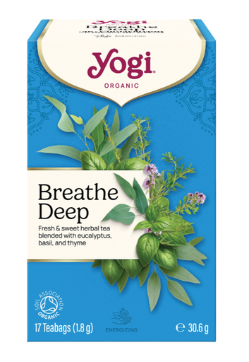 [9150] Yogi Organic Tea - Breathe Deep X 6 X 17pc