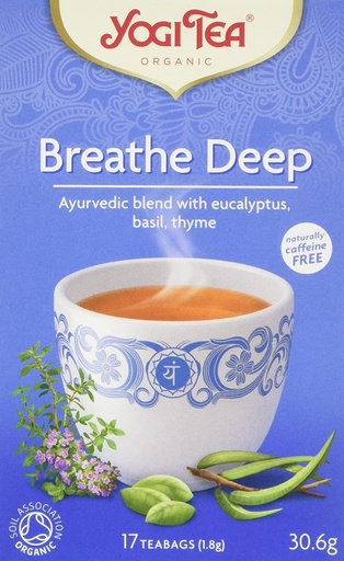 [9150] Yogi Organic Tea - Breathe Deep X 6 X 17pc