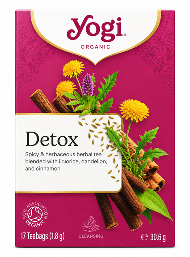 [9153] Yogi Organic Tea - Detox X 6 X 17pc